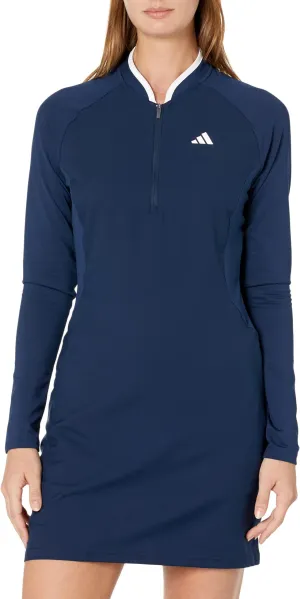 adidas Long Sleeve Golf Dress - Collegiate Navy