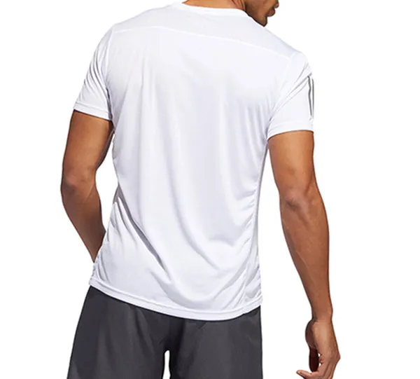 adidas Own The Run Tee Running Short Sleeve White