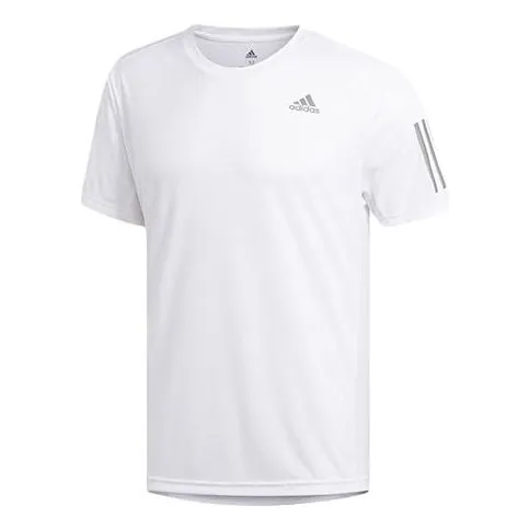 adidas Own The Run Tee Running Short Sleeve White