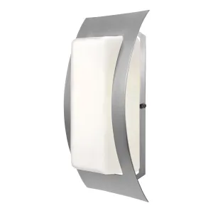 Eclipse Outdoor Wall Mount Light, Satin