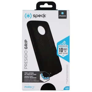 Speck Presidio Grip Series Hybrid Hard Case for Motorola Moto G6 - Black